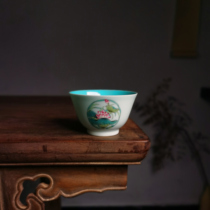 Morning rain and twilight high-end pastel Wenjun made a lotus gas