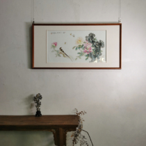 Pastel porcelain plate Shengri Spring Song 60X120cm Haihua work