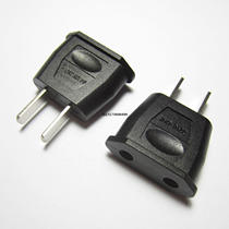 9622 conversion socket converter American plug to European socket Double flat plug to double round socket