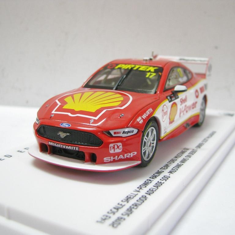 Authentic 1:43 Ford Mustang Gt # 17 2019 Scott Mclaughlin Adelaide Authentic 1:43 Ford Mustang Gt # 17 2019 Scott Mclaughlin Adelaide