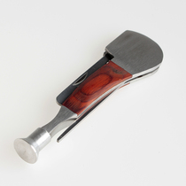  Pipe tool Stainless steel mahogany pipe knife Three-in-one pipe pressure rod through needle