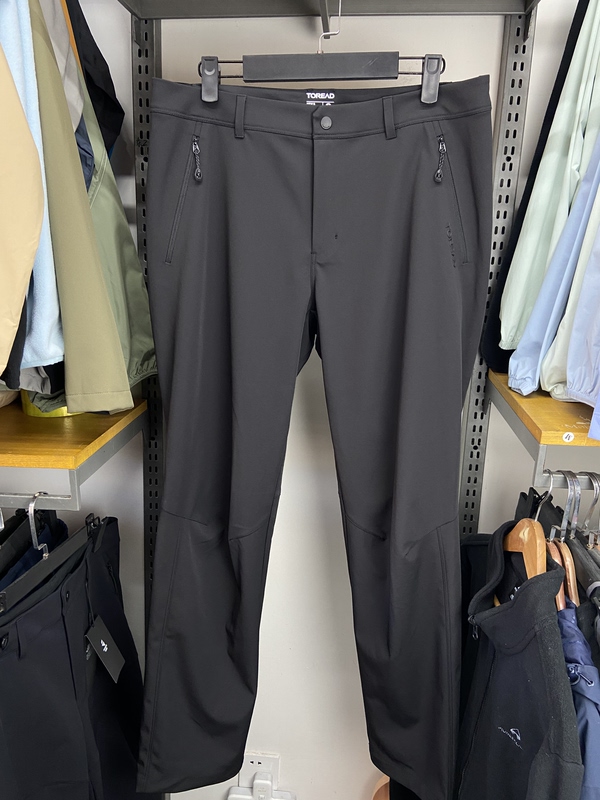 Brand New Men's Softshell Pants Without Tags for Spring and Autumn, Non-Fleece Lined! Outdoor Casual Pants! Cut-Label Travel Pants