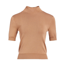 ELLASSAY 2024 spring new style delicate silk cotton slim-fitting sweater for women EWF351M01900