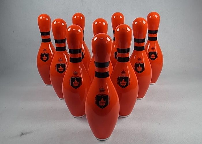 Maple Leaf Bowling Chai Bowling Bowling chuyên nghiệp Chai Bowling Bowling chuyên nghiệp Orange Ball Chai - Quả bóng bowling đồ chơi bowling trẻ em