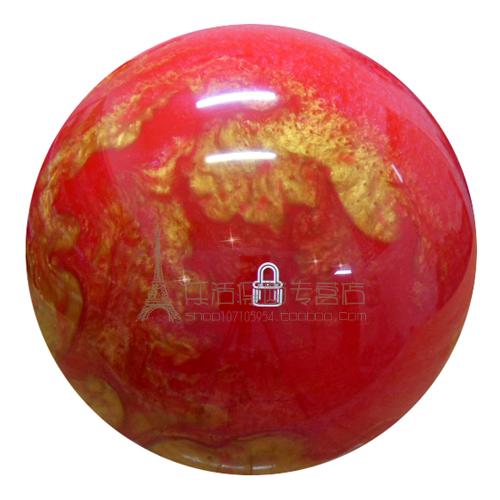 Thương hiệu xuất khẩu TRUNG QUỐC DRAGON bowling vàng đỏ! Vòng cung đĩa bay thẳng bán bóng bowling