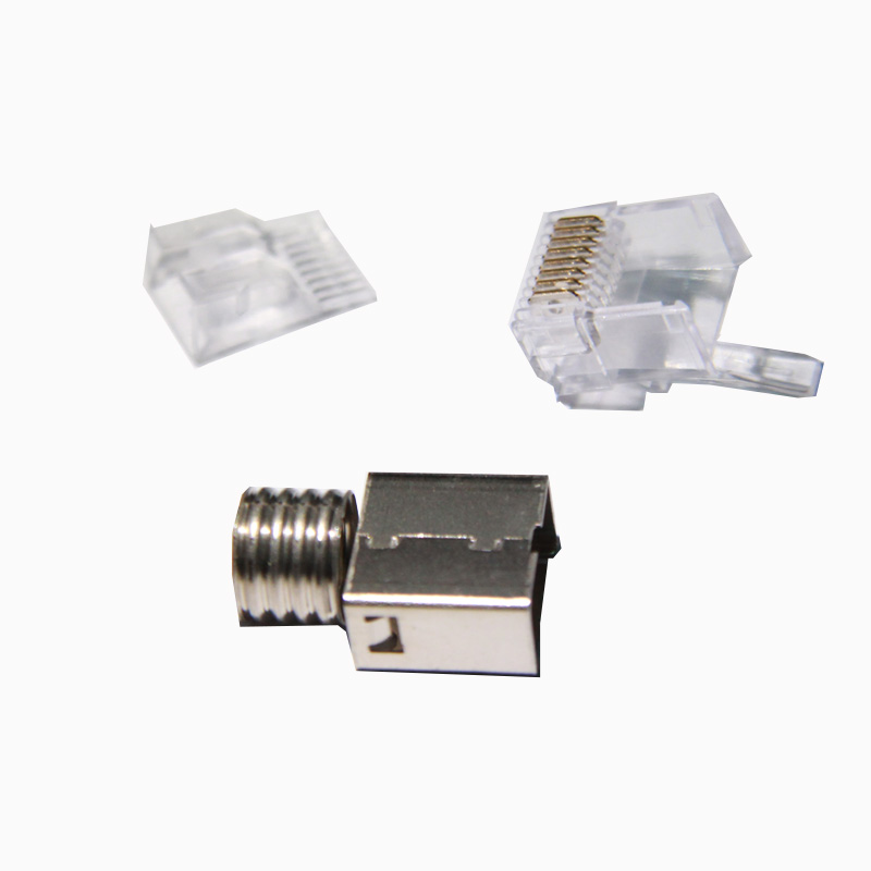 Commscope AMP Class 6 Shielded crystal head 6-2111979-3 Gigabit shielded crystal head 100 