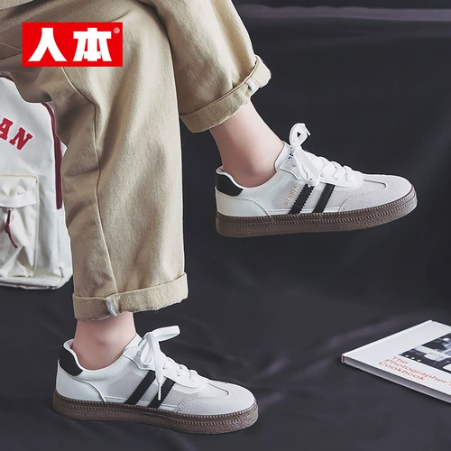 人本 Тонкая весенняя обувь, летние дышащие кроссовки для отдыха, кеды