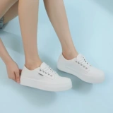 人本 Тканевая обувь на платформе, тонкие универсальные трендовые туфли для отдыха, осенняя