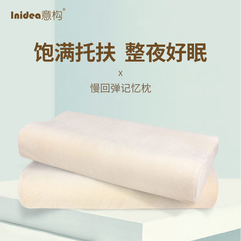 Isomorphic Comfort Slow Rebound Memory Pillow Cervical Spine Pillow Cervical pillow core Lean easy to enjoy 