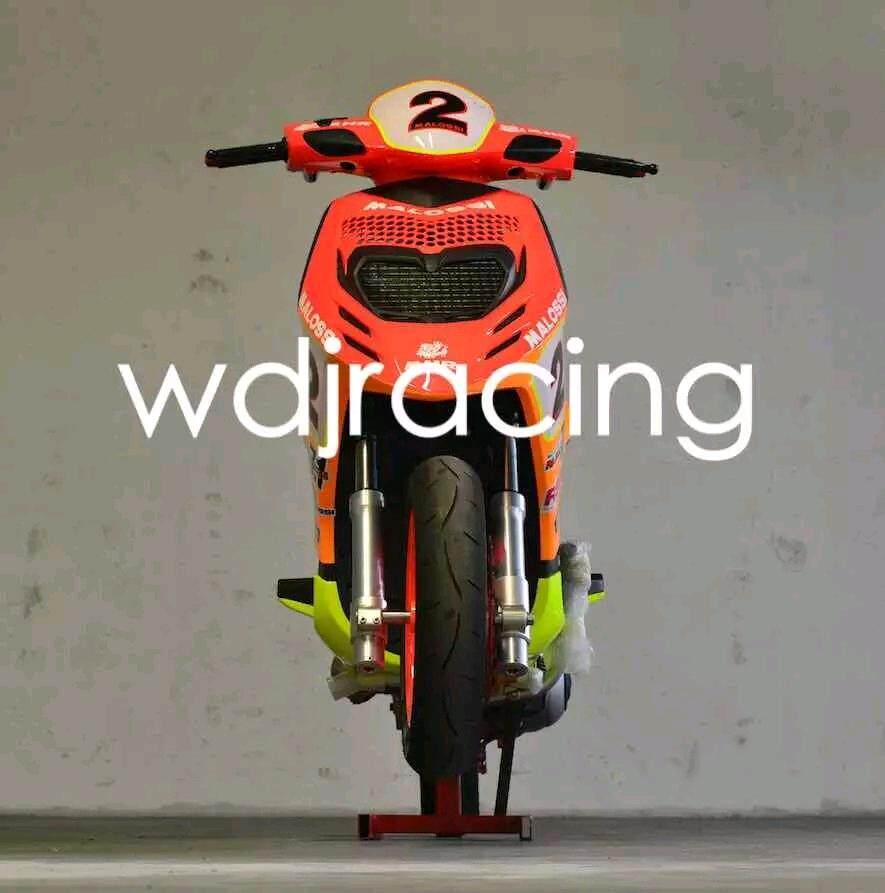 malossi retrofit shock absorbing shock absorbers 125150 import damping adjustable front fork before Typhoon Yagyu Typhoon