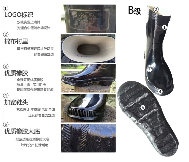 Chaussures en caoutchouc - Ref 942261 Image 9