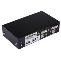 Maituovimoment MT-2102DL 2 in 1 out KVM DVI automatic hot key USB2 mouth switcher 1080p