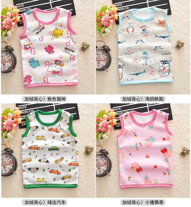 Trẻ sơ sinh 1 trẻ em 2 cộng nhung 3 dày 4 ấm 5 vest 6 tuổi vest bé trai vest bé vai mùa thu đông áo gile len cho bé sơ sinh