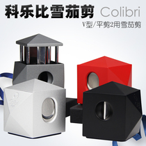 American Colibri Cigar Cutter Desktop Dual Specifications Metal V-shaped Flat Blade Spring Pliers