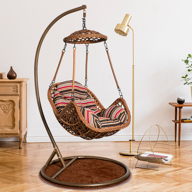 Shengren Indoor outdoor garden Leisure sloth People's hanging baskets Home Balcony Net Red Vines SINGLE HANGING CHAIR BIRD'S NEST CRADLE CHAIR