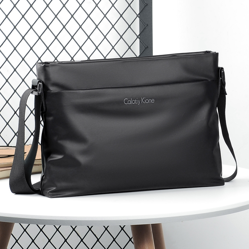 Hong Kong I TGREG new Oxford cloth shoulder bag casual bag Korean version men's messenger canvas horizontal small backpack