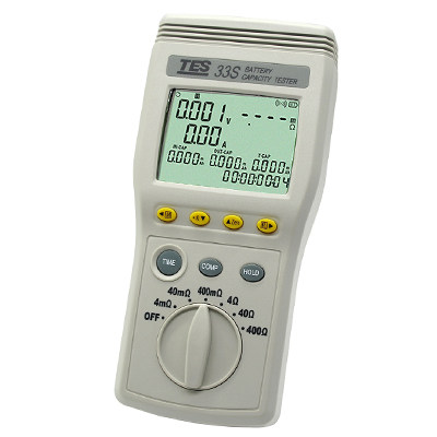 Taiwan Tesee TES-33S Battery Capacity Internal Resistance Detector Analyzer UPS Battery Tester With Record