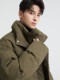 High-end fake two-piece short down jacket for men in winter new textured commuting outdoor warm bread jacket