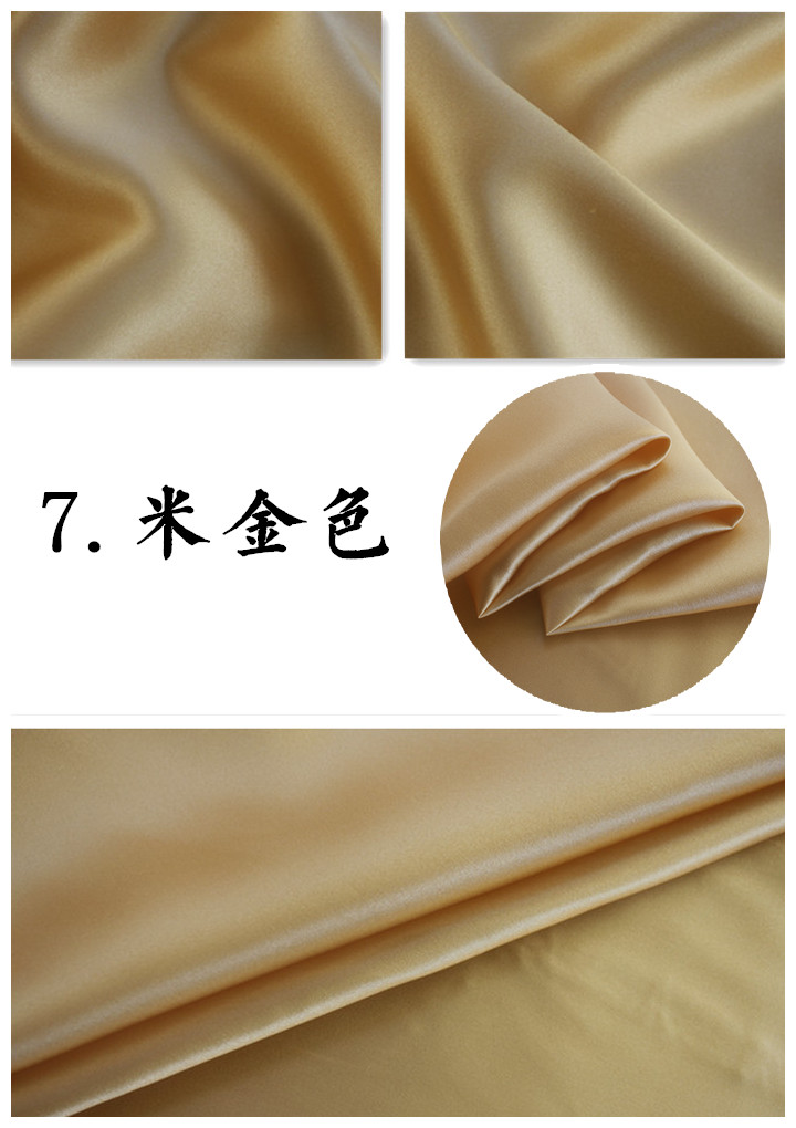 Vải lụa crepe satin Mumi lụa crepe satin vải 16 * thường lớn nhà máy vải hàng trực tiếp diy - Vải vải tự làm vải dạ nỉ