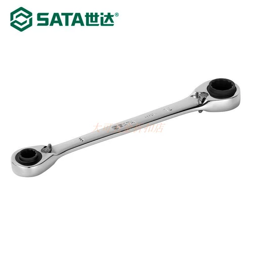 Shida Tools Four-ay-One Pollised Double-Head Plome Blossom Quick Wrench 46621 46622 46623 46624