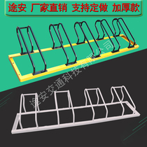 Bicycle parking rack Electric vehicle placement rack Bicycle parking rack Stainless steel parking rack Card lock frame