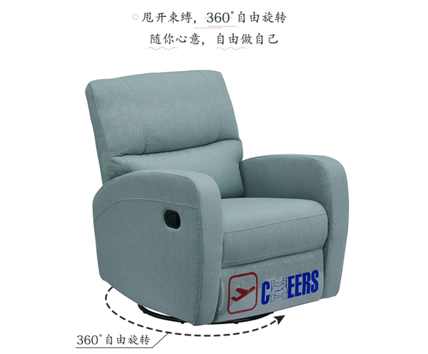Chúc mừng đầu tiên Bắc Âu của nhãn hiệu tính năng ghế beanbag đơn vải hiện đại và đơn giản nhỏ căn hộ 339D - Ghế sô pha mẫu ghế sofa đẹp