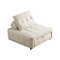 Chivas cream style fabric sofa multi-functional dual-purpose small apartment modular folding sofa bed single 6311