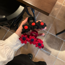 Retro Advanced Senses Flowers Hair Thread Grip Clip Hairpin Hairpin Hairpin Hairpin Hairpin Hairpin Hairpin Hairpin Hairpin Hair Accessories small crowdsourced design disc hair headgear Hair Accessories