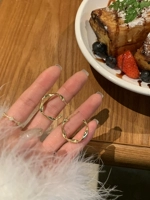 Золотые серьги, серебро 925 пробы