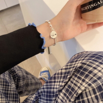 Smiley face Bracelet girl ins niche design sense Japanese and Korean temperament simple 2021 new summer accessories advanced sense