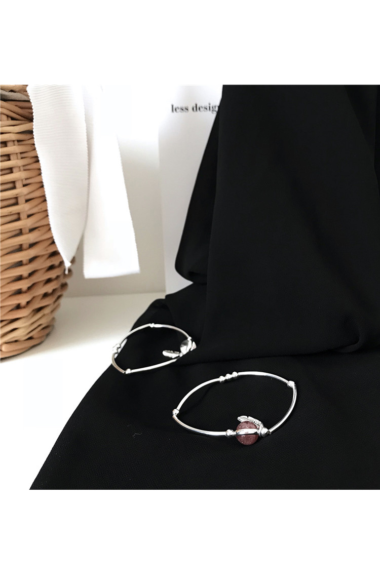 Nhấn ít may mắn nhẹ nhàng tính khí cô gái strawberry pha lê bracelet ngọt ngào bạn gái hoang dã bracelet trang sức S115