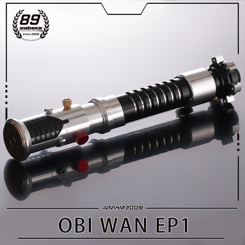 89Sabers New In-Stock Obi-Wan Ep1 All-Metal Pixel Collectible Lightsaber Replica Prop