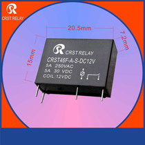CRST46F-12VDC relay EJ05 1A4 D012 US11 PCJ 202N 1AC HF46F