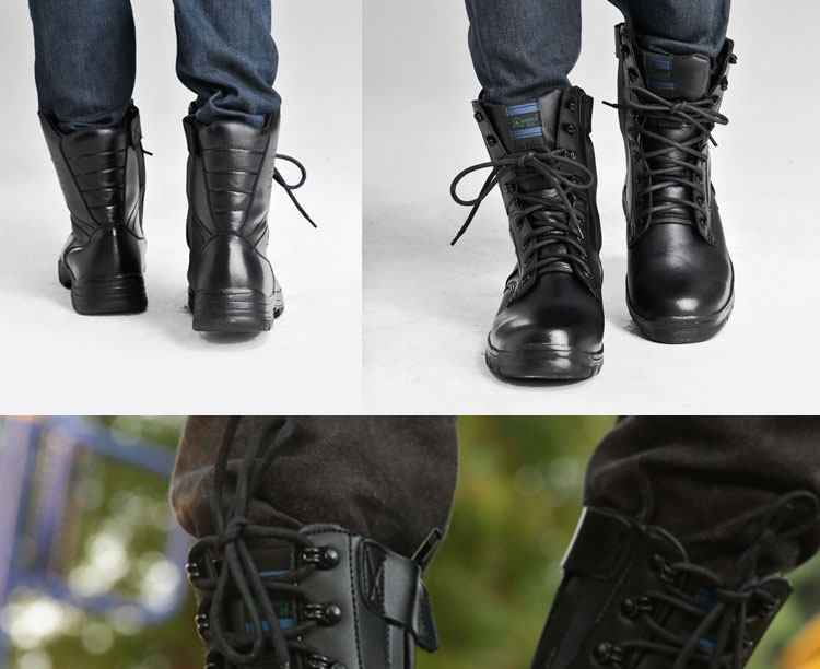 Bottes militaires pour homme - amortissement - Ref 1402489 Image 24