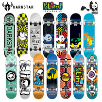 Import DarkStar BLIND ENJOI Childrens youth skateboard Highway brush Street Scooter Scooter double seesaw whole board