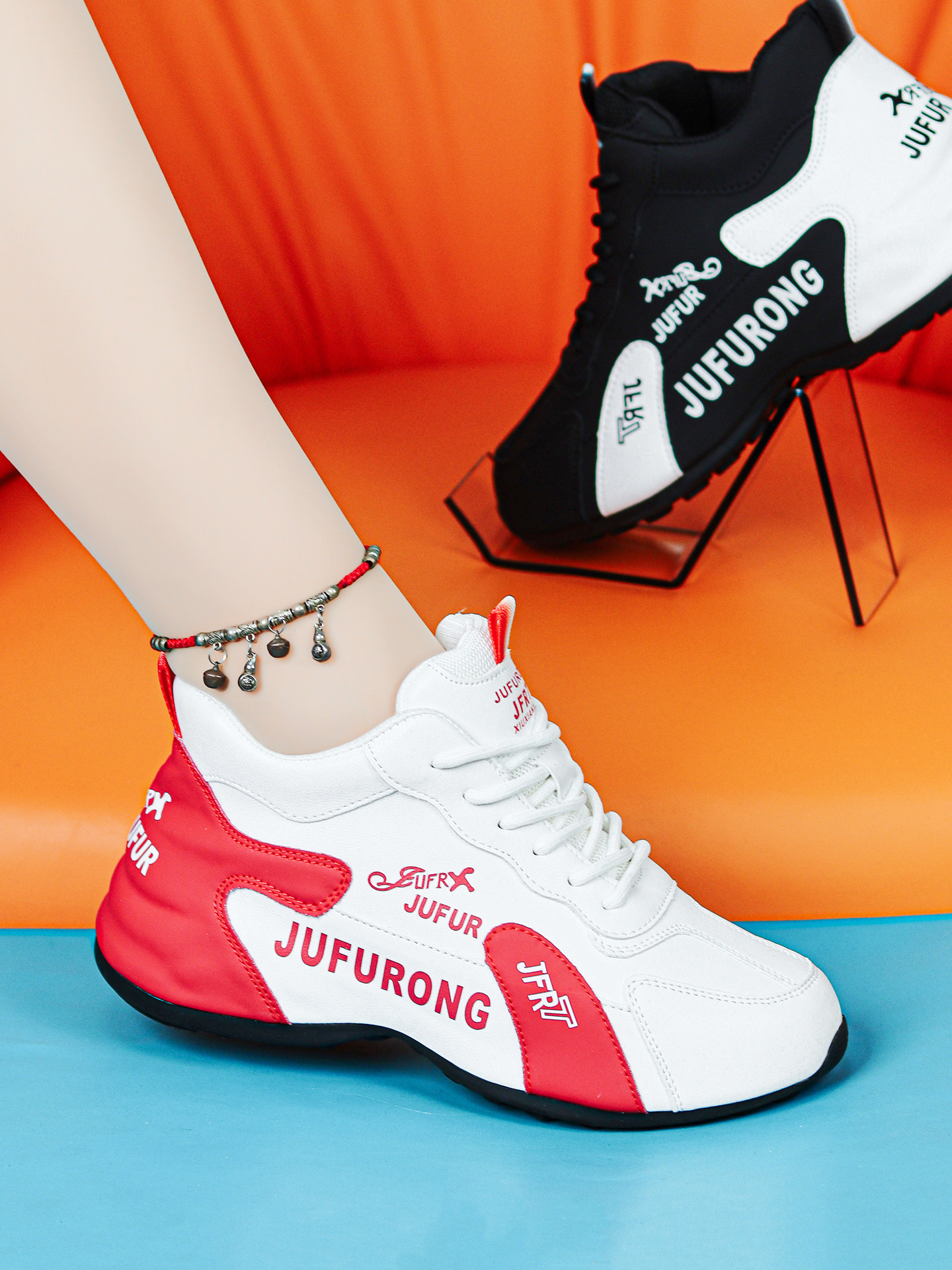 Fashionable Casual Shoes, Genuine Leather Women's Shoes, 2025 Spring and Autumn Versatile Soft-Soled Running Sneakers, New Non-Slip Trendy Shoes