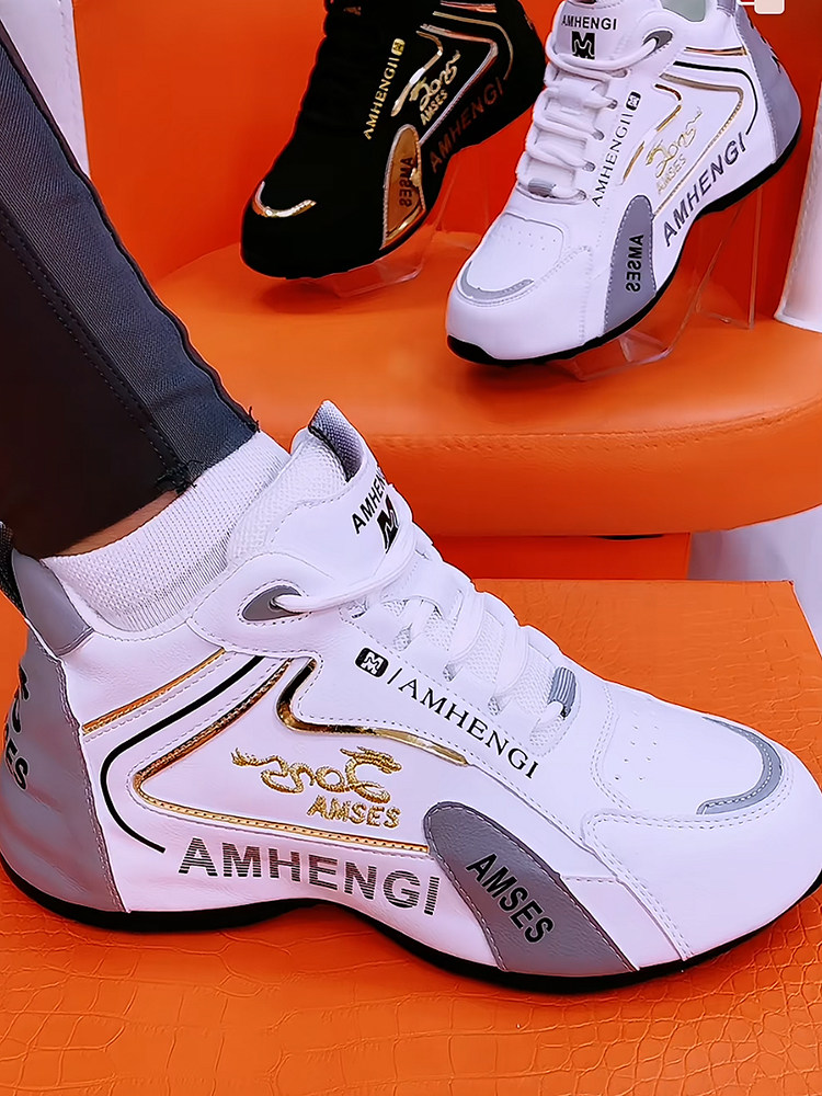 Genuine Leather Women's Shoes, New Spring and Autumn Models, Trendy Dad Shoes, Fashionable and Versatile Sports Casual Shoes, Soft Sole, Soft Surface Dance Shoes