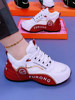 Genuine Leather Women's Shoes, New Summer Sports and Casual Shoes, Ice Silk Mesh Breathable Dad Shoes, Women's Soft-Soled Soft-Surface Dance Shoes