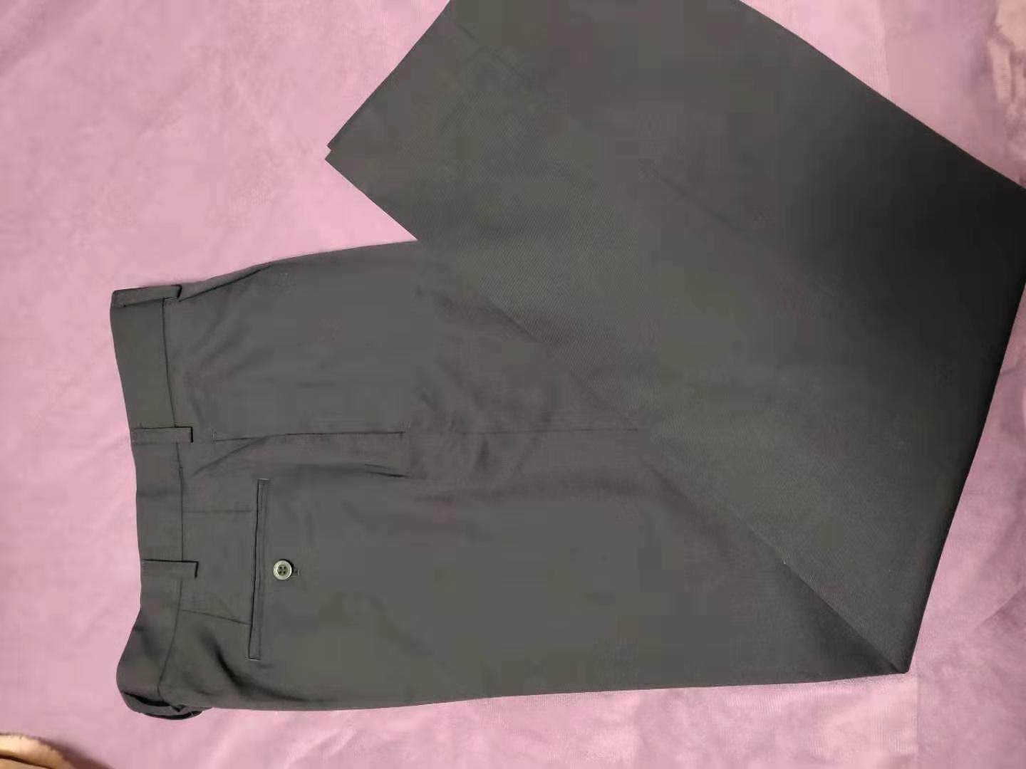 New woolen spring and autumn trousers, navy blue woolen trousers, Haizang youth long johns, four seasons trousers with fart pocket