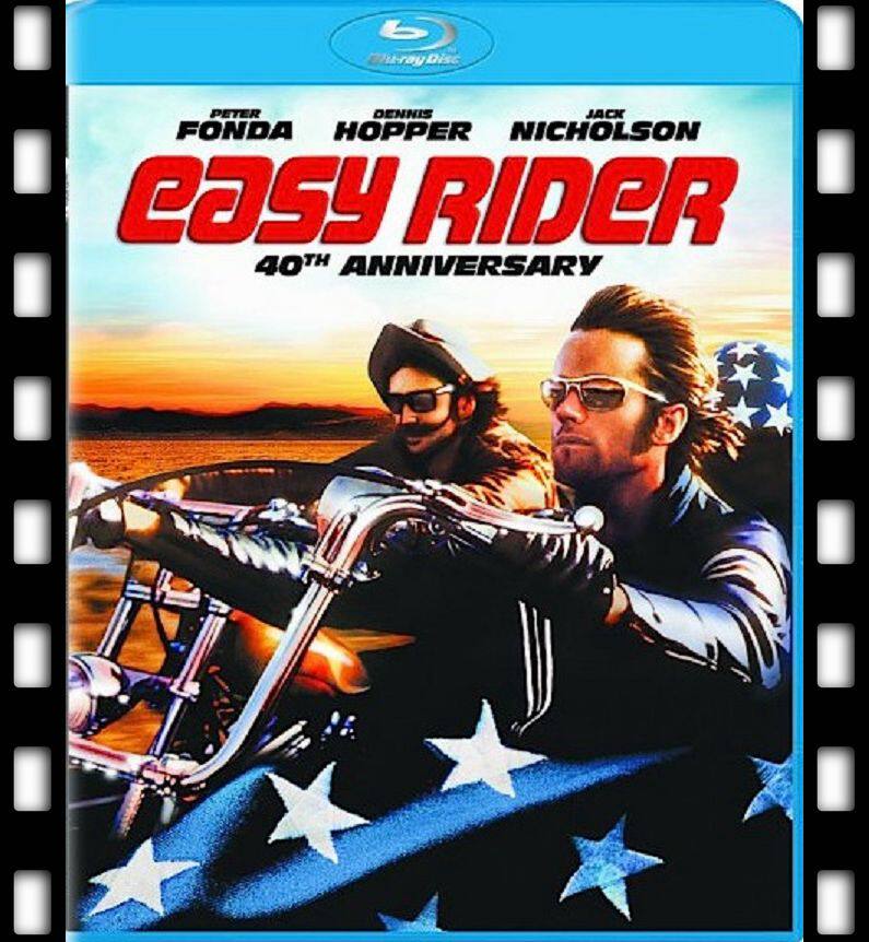 Spot Blue Disc Free Rider-Easy Rider Region English Subtitles US Blu-ray Book