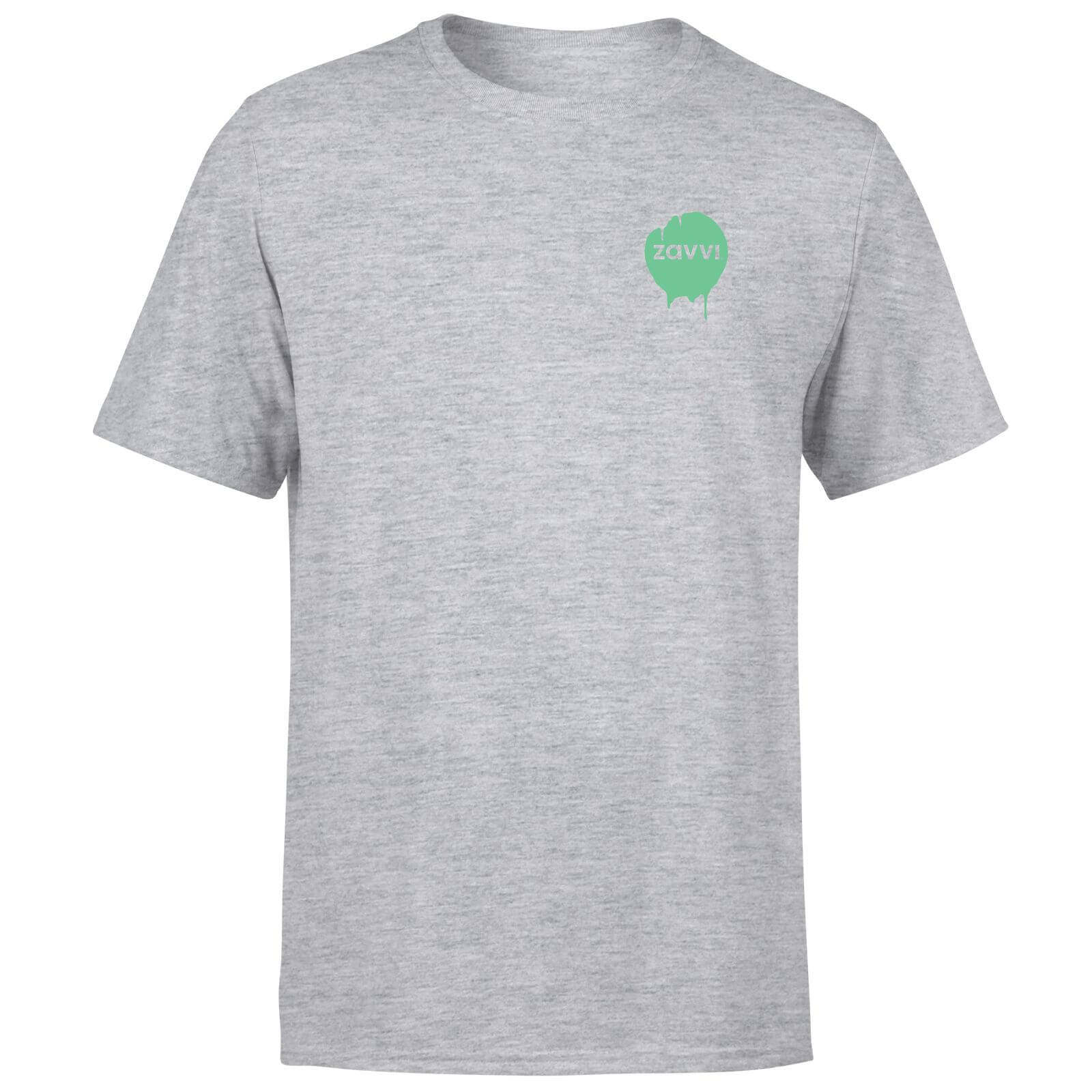 Spot Zavvi 10th anniversary T-shirt shallow gray 10 Years Graffiti Grey T-Shirt short sleeves