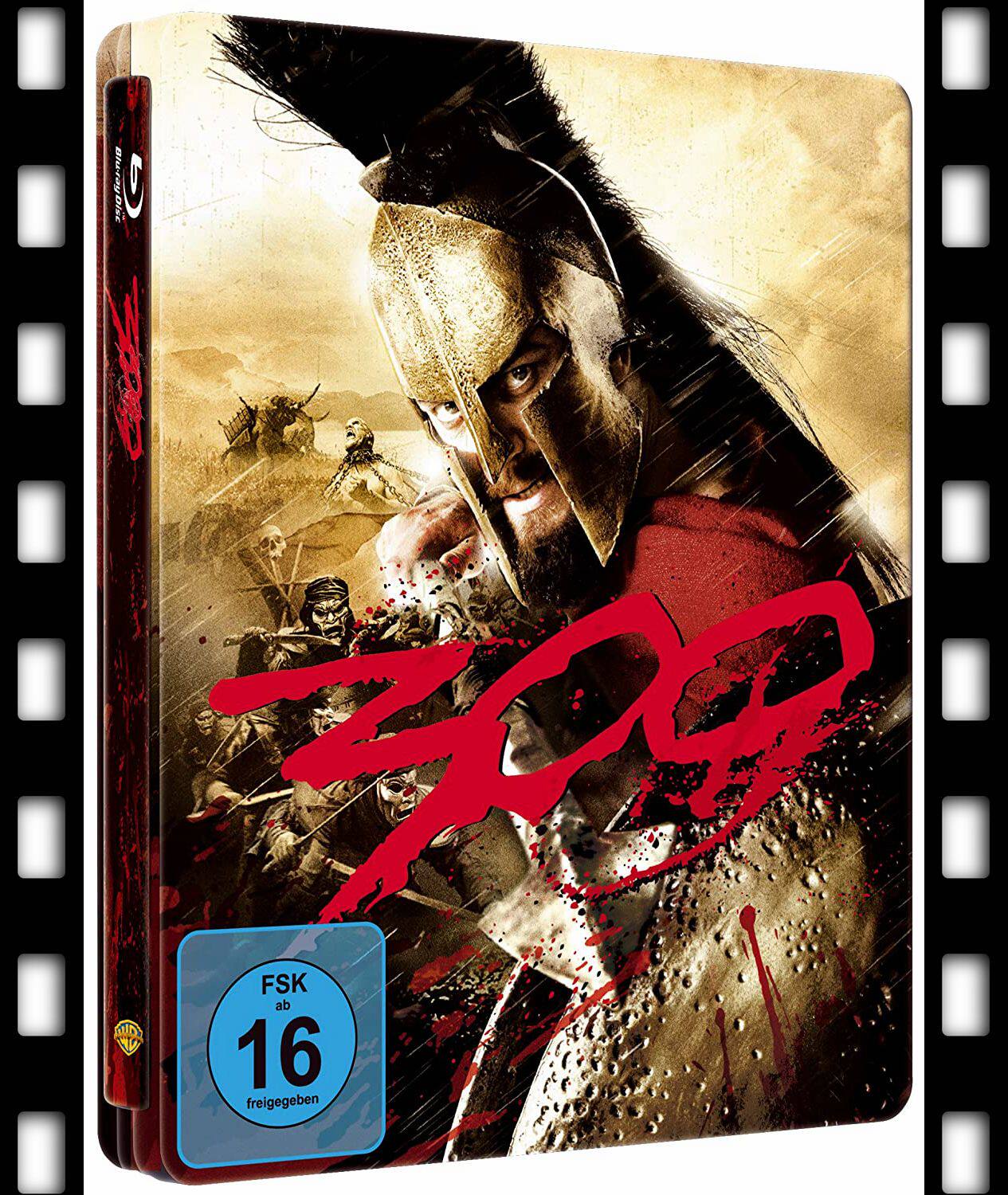 Spot Blue CD Zac Schneider 300 Warriors -300 Region English Subtitle DE Iron box Steelbook
