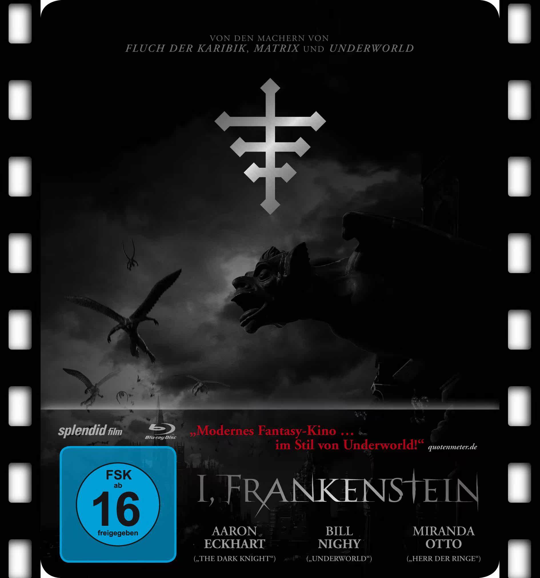 Spot blue CD Science freaks I Frankenstein lock B Area German subtitles DE Iron box Steelbook