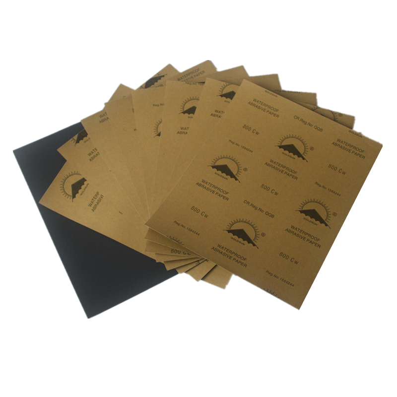 20 pieces of Dongguan Gold Sun sandpaper Water-resistant sandpaper Abrasive Paper Polished Sandpaper Polished Sandpaper Water Sandar Leather