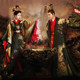 Fuyao Yang Mi Style Hanfu Tang Dynasty Emperor Costume for Men and Women, Couple's Traditional Chinese Wedding Attire with a Train, Queen's Outfit