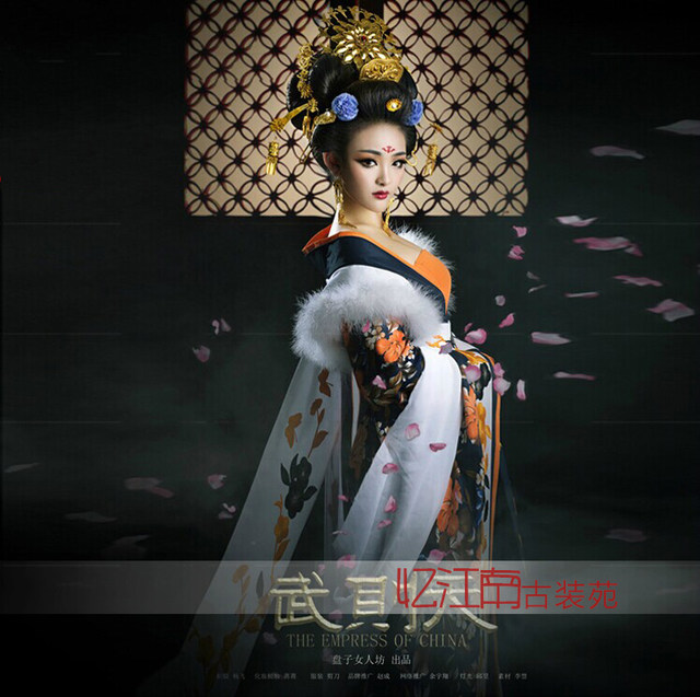 Wu Meiniang's legendary queen and concubine's Tang Dynasty costume and Fan Bingbing's same costume movie and TV drama plate theme