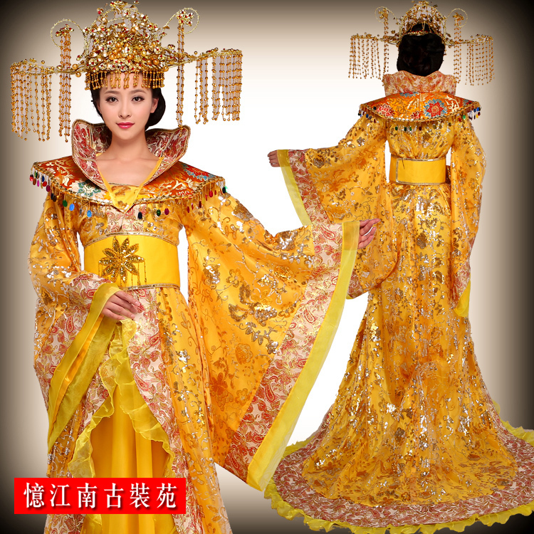 New Ancient Costume Imperial Concubine Wu Mei Niang Film and Television Princess Ethnic Costume Fairy Costume Tang Suit Han Dynasty Female Queen Costume