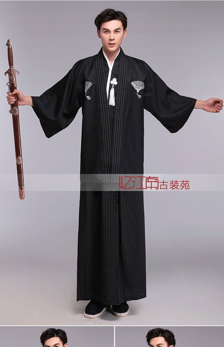 Trang phục họp mặt thường niên Đàn ông Nhật Bản và trang phục Nhật Bản samurai quốc gia trang phục truyền thống trang phục sân khấu quần áo studio đồ bộ đẹp