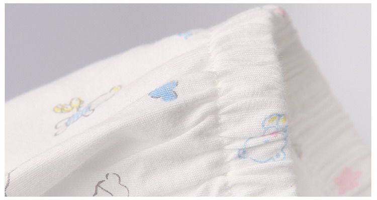 Детская одежда для дома 蓓茵儿 春夏婴儿童宝宝睡衣单衫 肩扣竹纤维超薄上衣0-8岁 Beiner