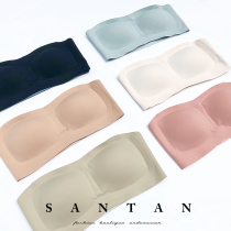 Sunsi Excellent Brast wrapped in summer anti-walking untracked breathless strap underwear thin breathable inside slip